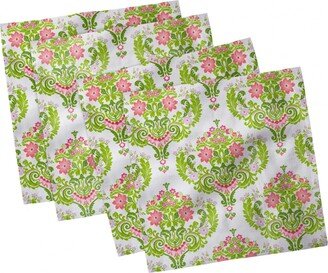 Damask Set of 4 Napkins, 18