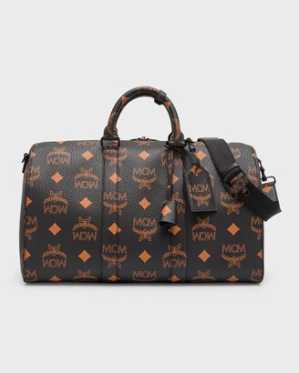 Men's Ottomar Leather Weekender Duffel Bag