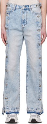 Blue Side Release Jeans