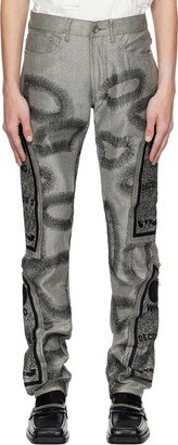 Gray Chrome Fusion Jeans