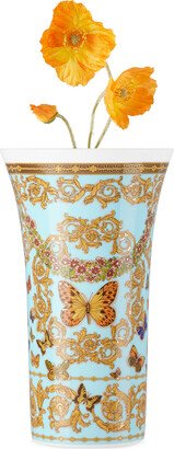 Blue Rosenthal 'Le Jardin' Vase, 26 cm