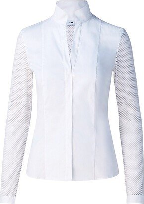 Elements Mesh-Sleeve Blouse