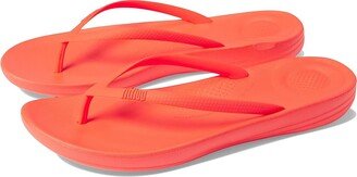 Iqushion Ergonomic Flip-Flop (Neon Orange) Women's Sandals