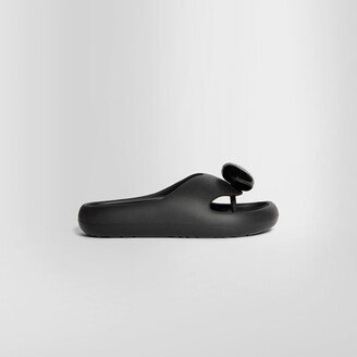 Woman Black Slides