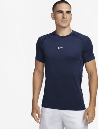 Men's Pro Dri-FIT Slim Short-Sleeve Top in Blue-AA