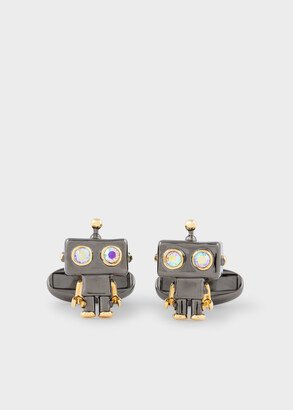 Grey 'Robot' Cufflinks