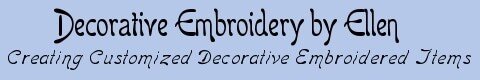 Decorative Embroidery By Ellen Promo Codes & Coupons