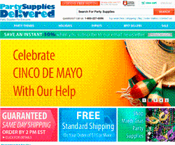 Party Supplies Delivered Promo Codes & Coupons