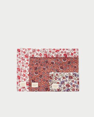 Murphy Geo Floral Pouch Set