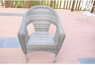 Grey Resin Wicker Clark Single Chair