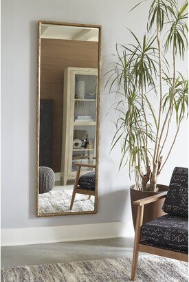 Ryandale Gold Floor Mirror - 24W x 1D x 72H
