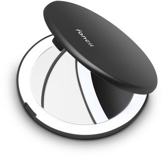 Mini Lumi LED Compact Mirror (Black)