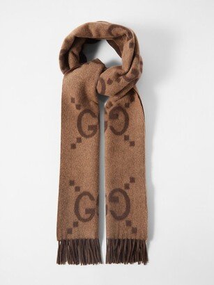 GG-jacquard Cashmere Scarf