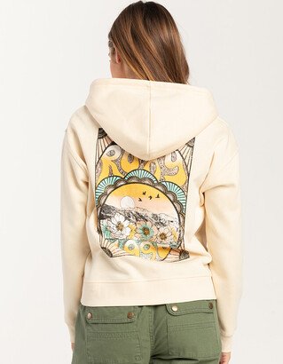 Evening Hike Womens Zip-Up Hoodie