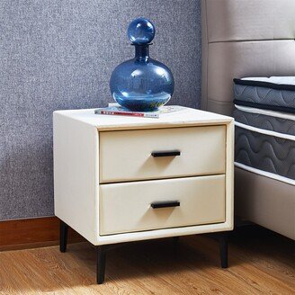 TONWIN PU Leather Nightstand