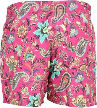 Floral Print Drawstring Swimshorts