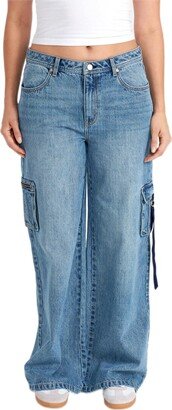 Women's Misses 3D Cargo Jean