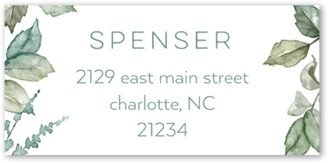 Address Labels: Gleaming Garden Address Label, Green, Address Label, Matte