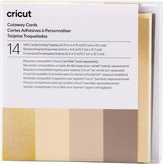 14ct Cutaway Cards Neutrals Sampler