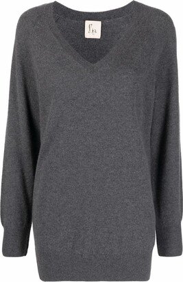 PAULA V-neck knit jumper