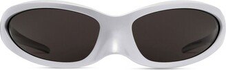 Balenciaga Eyewear Skin Cat round-frame sunglasses