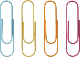 Giant Paper Clips Rainbow Pkg/4