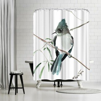 71 x 74 Shower Curtain, Cuban Pewee by Suren Nersisyan