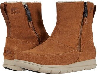 Explorer Zip (Camel Brown) Women's Boots