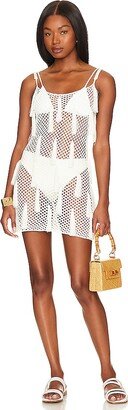 Crochet Tassle Mini Dress