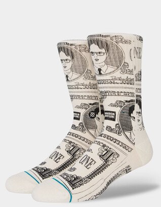 Shrute Bucks Mens Crew Socks