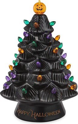 Mr. Christmas Halloween Ceramic Tree With LED Lights