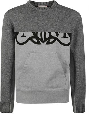 Crewneck Long-sleeved Sweater-AE