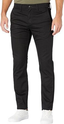 Authentic Chino Slim Pants (Black) Men's Casual Pants