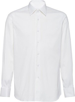 Long-Sleeve Tuxedo Shirt