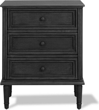 Webster 3 Drawer Storage Cabinet Dark Gray