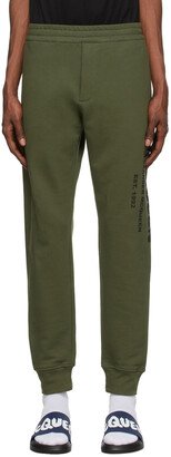 Khaki Graffiti Lounge Pants