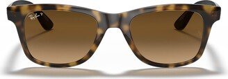 Polarized Sunglasses, RB464050-yp - SHINY HAVANA/GRADIENT BROWN POLAR