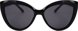 Cat-Eye Frame Sunglasses-BG