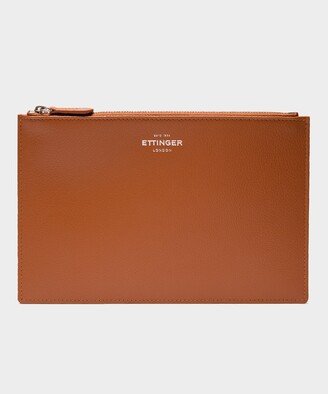 Capra Travel Pouch in Tan