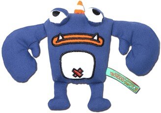 Cartoon Crabby Tooth Monster Plush Dog Toy-AA