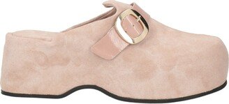 Mules & Clogs Light Pink-AH