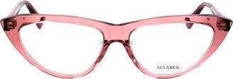 Max&co. Irregular Frame Glasses