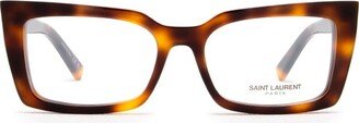 Rectangular Frame Glasses-FU