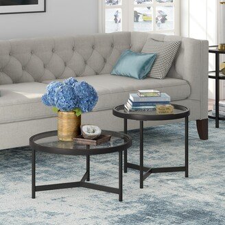 Heath & Cliff Quentin Two-Piece Coffee Table Set