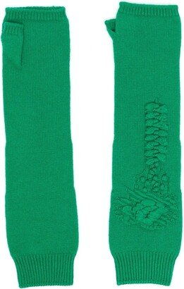 Cashmere Fingerless Mittens-AC