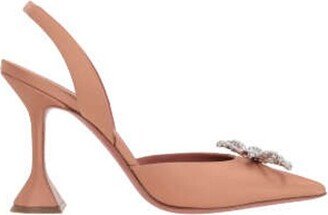 Rosie Pointed Toe Slingback Pumps-AB