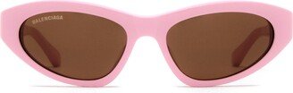 Balenciaga Eyewear Bb0207s Pink Sunglasses