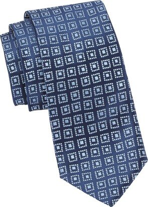 Geobean Woven Silk Tie-AA