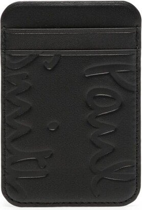 Debossed-Logo Cardholder-AA