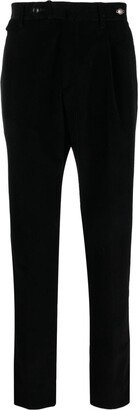 Corduroy Straight-Leg Cotton Trousers-AB